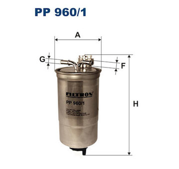 Palivový filtr FILTRON PP 960/1