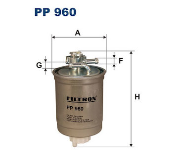 palivovy filtr FILTRON PP 960