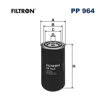 palivovy filtr FILTRON PP 964