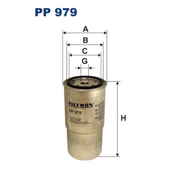 Palivový filtr FILTRON PP 979