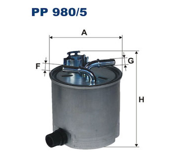 palivovy filtr FILTRON PP 980/5