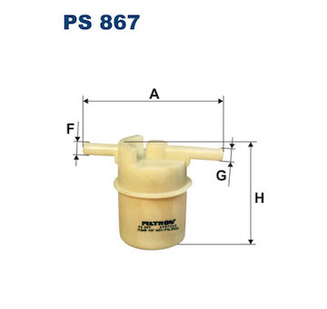 palivovy filtr FILTRON PS 867