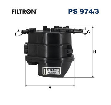 palivovy filtr FILTRON PS 974/3
