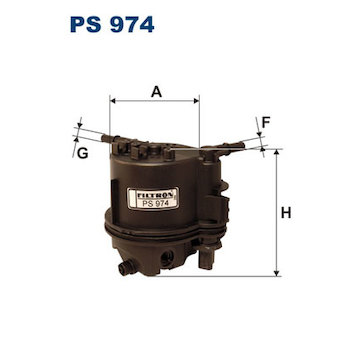 palivovy filtr FILTRON PS 974