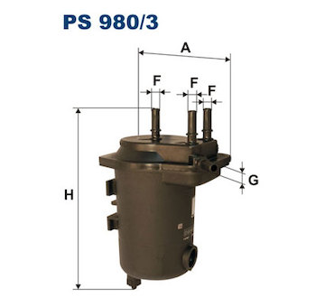 palivovy filtr FILTRON PS 980/3