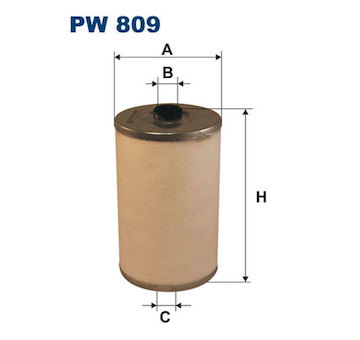 palivovy filtr FILTRON PW 809