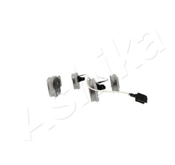 Sada brzdových destiček, kotoučová brzda ASHIKA 50-00-0007