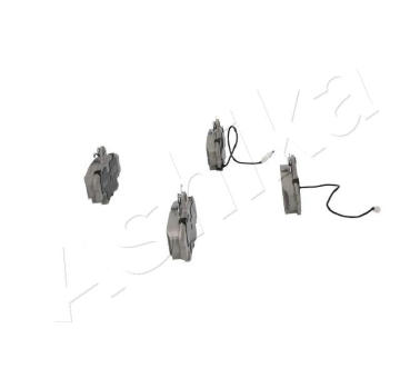 Sada brzdových destiček, kotoučová brzda ASHIKA 50-00-0037