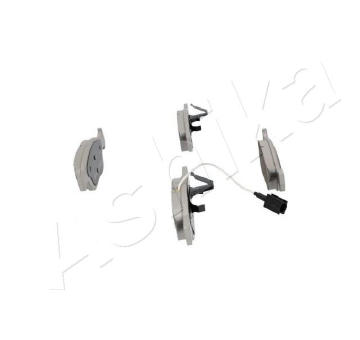 Sada brzdových destiček, kotoučová brzda ASHIKA 50-00-0053