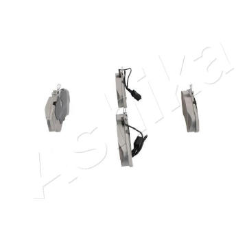 Sada brzdových destiček, kotoučová brzda ASHIKA 50-00-0057