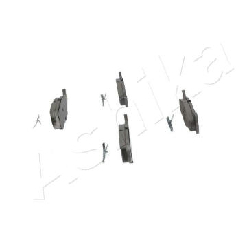 Sada brzdových destiček, kotoučová brzda ASHIKA 50-00-0078