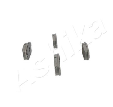 Sada brzdových destiček, kotoučová brzda ASHIKA 50-00-0080