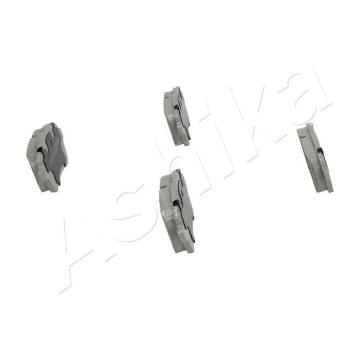 Sada brzdových destiček, kotoučová brzda ASHIKA 50-00-0089