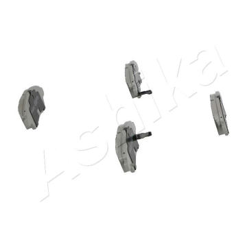 Sada brzdových destiček, kotoučová brzda ASHIKA 50-01-1002