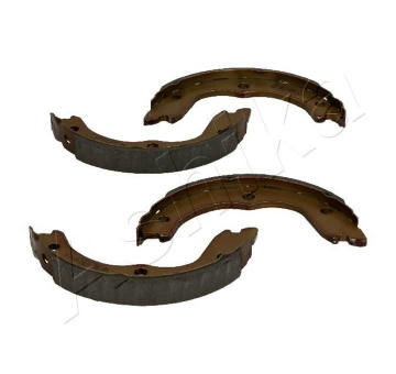 Sada brzdových čelistí, parkovací brzda ASHIKA 55-01-115