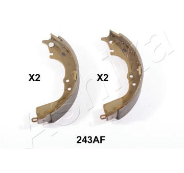 Sada brzdových čelistí ASHIKA 55-02-243