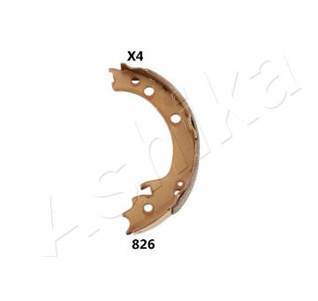 Sada brzdových čelistí, parkovací brzda ASHIKA 55-08-826