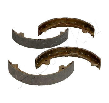 Sada brzdových čelistí, parkovací brzda ASHIKA 55-09-911