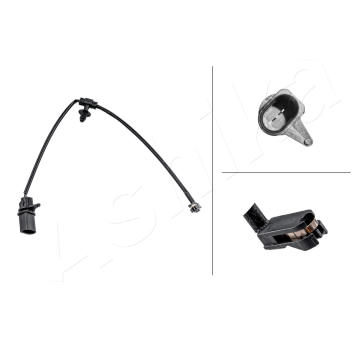 Vystrazny kontakt, opotrebeni oblozeni ASHIKA BPW-041