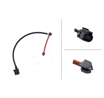 Vystrazny kontakt, opotrebeni oblozeni ASHIKA BPW-193