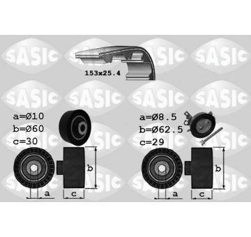 ozubení,sada rozvodového řemene SASIC 1750029