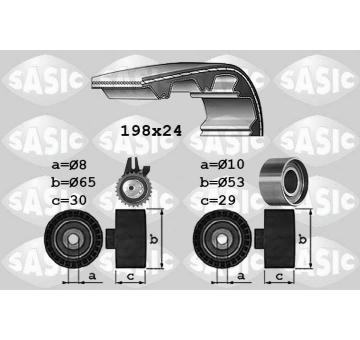 ozubení,sada rozvodového řemene SASIC 1756023