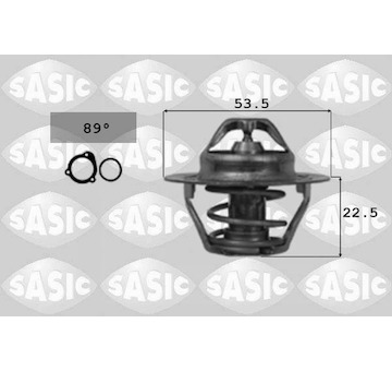 Termostat, chladivo SASIC 3304009