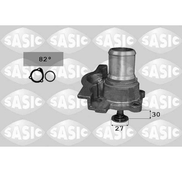 Termostat, chladivo SASIC 3306022