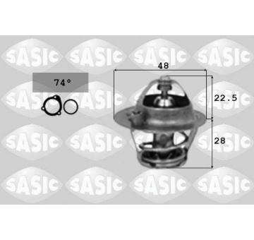 Termostat, chladivo SASIC 3306024