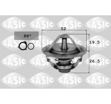 Termostat, chladivo SASIC 3306032