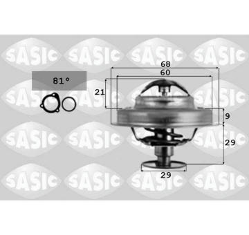 Termostat, chladivo SASIC 3371641