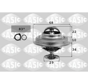 Termostat, chladivo SASIC 3381251