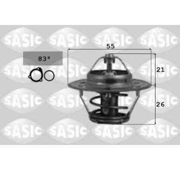 Termostat, chladivo SASIC 3381391