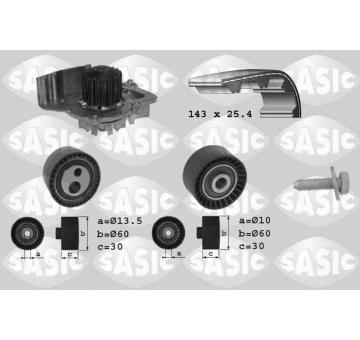Vodné čerpadlo + sada ozubeného remeňa SASIC 3900025
