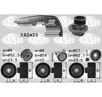 Vodní pumpa + sada ozubeného řemene SASIC 3906073