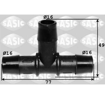 Hadicová spojka, palivová hadice SASIC 3980028