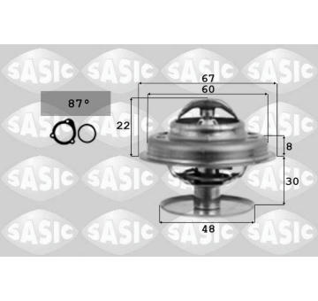 Termostat, chladivo SASIC 4000356