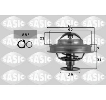 Termostat, chladivo SASIC 4000359