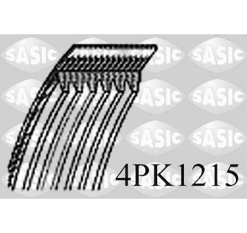 ozubený klínový řemen SASIC 4PK1215