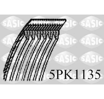 ozubený klínový řemen SASIC 5PK1135