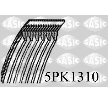 ozubený klínový řemen SASIC 5PK1310