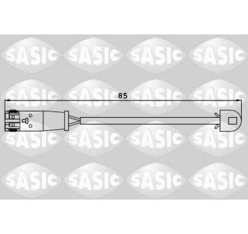 Výstrażný kontakt opotrebenia brzdového oblożenia SASIC 6236021
