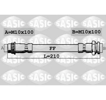 Brzdová hadice SASIC 6600012