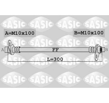 Brzdová hadice SASIC 6600061