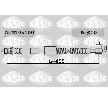 Brzdová hadice SASIC 6600067