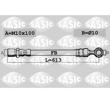 Brzdová hadice SASIC 6606041