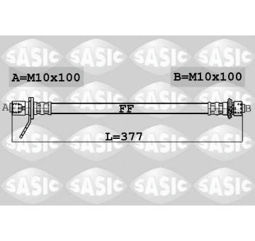 Brzdová hadice SASIC 6606054