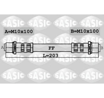 Brzdová hadice SASIC 6606060