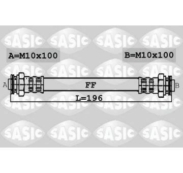 Brzdová hadica SASIC 6606069