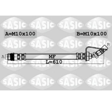 Brzdová hadice SASIC 6606075